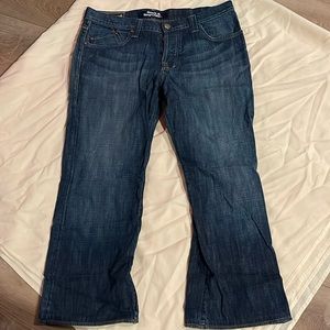 Rock and Republic blue jeans boot fit 36x30